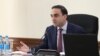 Armenia - Yerevan Mayor Tigran Avinian chairs a session of the city council, February 11, 2025.