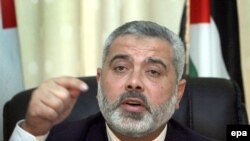 اسماعیل هنیه، نخست وزیر دولت حماس در نوار غزه