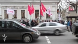 Опозиція під Радою вимагає євроінтеграції