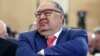 Alisher Usmanov attends the RSPP congress in Moscow in 2016.