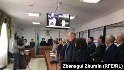 Судебное заседание по делу о «хищении нефти». Актобе, 3 октября 2018 года.