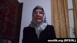 60-летняя мать верующих заключенных из города Намангана Мухаббат Холматова.