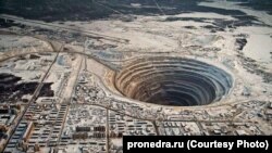 Рудник "Мир" в Якутии