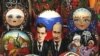 Медведев сурәтле матрешкалар инде әзер