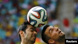 Лаҳзае аз бозии Эрону Босния