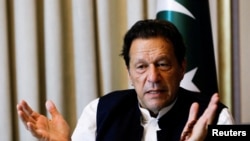 Former Pakistani Prime Minister Imran Khan (file photo)
