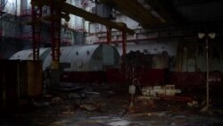 Машинний зал четвертого енергоблоку ЧАЕС