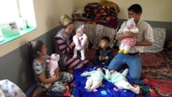 'Not Enough Mother's Milk': The Struggling Parents Of Tajikistan's First Quintuplets
