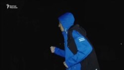 Ат-Башыдан Бишкекке жөө чуркап келген Оболбек