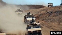 نیروهای ارتش اسرائیل در مرز با سوریه