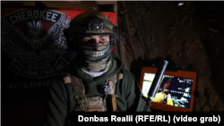 Військовослужбовець 40-ї ОАБр з позивним «Шершень»