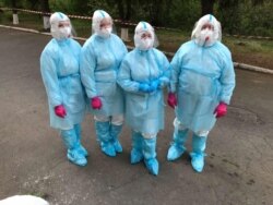 Об'єднана група лікарів. Двоє з Одеси, інші двоє – з Подільська