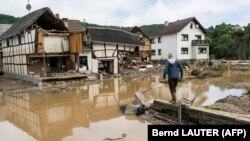 Германиядагы суу ташкында миңдеген турак-жайлар кыйрады. 