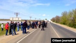 Юл буенда кырымтатар җитәкчеләрен каршыларга килгәннәр