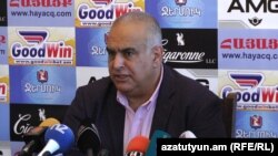 Основатель партии «Наследие» Раффи Ованнисян, Ереван, 13 июля 2018 г. 