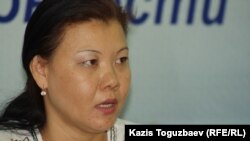 Шугыла Пралиева, бывшая военнослужащая. Алматы, 19 мая 2014 года.   