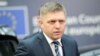 Belgium - Slovakia's Prime minister Robert Fico arrives for an EU summit meeting, at the European Union headquarters in Brussels, on February 18, 2016