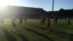 Сборная Австралии перед матчем