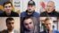 Top left to bottom right: Ihar Losik, Syarhey Tsikhanouski, Mikalay Statkevich, Uladzimer Tsyhanovich, Artsyom Sakau, Dzmitry Papou (combo photo)