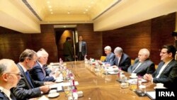 دیدار جوزپ بورل و محمد جواد ظریف در دهلی نو و در حاشیه کنفرانس مجمع گفت‌وگوی رایسینا برگزار شد