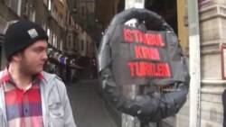 Истанбулда Кырым оккупациясенә каршы урам җыены узды