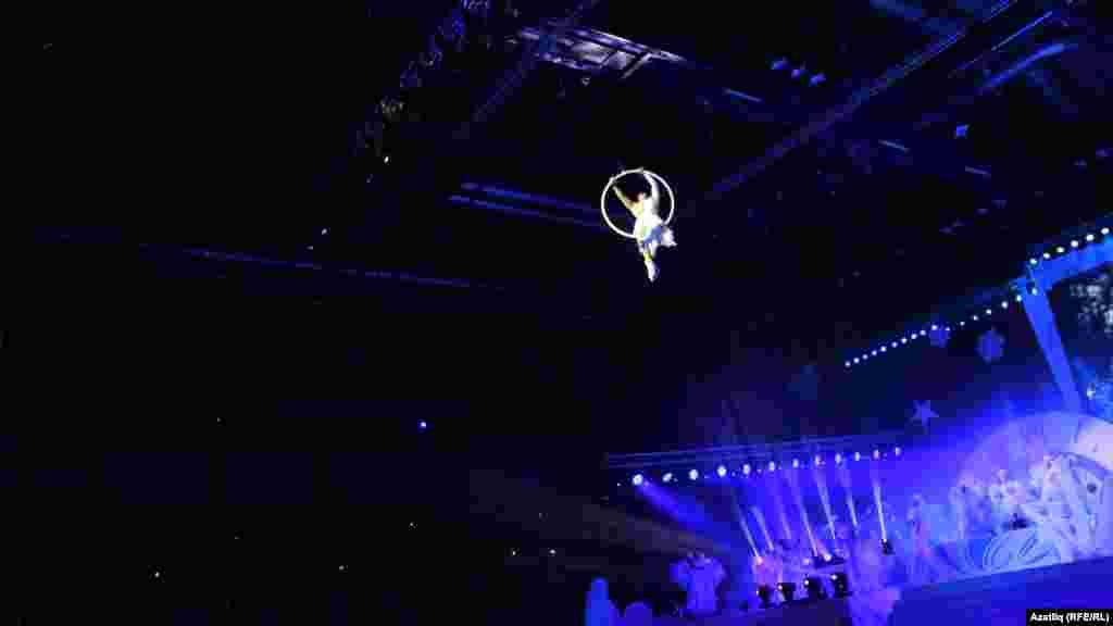 &quot;Татнефть Арена&quot; боз сараенда акробатлар чыгышы