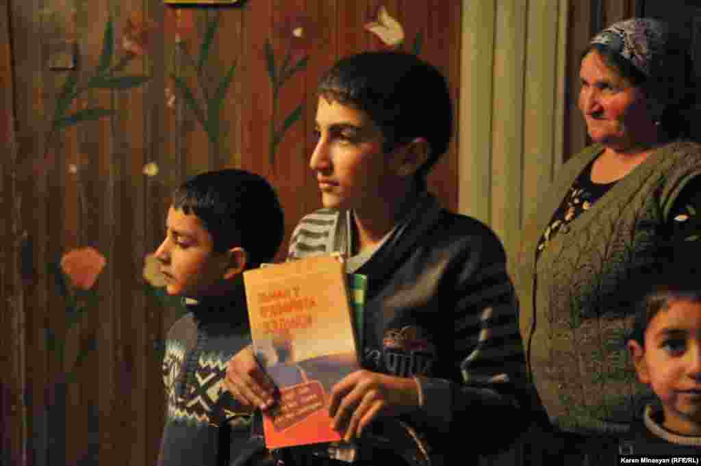 Armenia -- Yezidis in Armenia celebrate the "Red Sultan" religious holiday, Zovuni, 21Dec2012