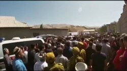 Маросими дафни подполковник Рустам Убайдуллоев. Ӯ дар марз кушта шуд