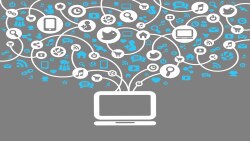 Интернет, социала маша, веб, фейсбук, твиттер, вконтакте - Shutterstock