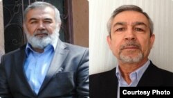 Виртуал президентликка номзодлар Намоз Нормўмин ва Ҳазратқул Худойбердиев.