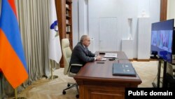 ՀՀ վարչապետը տեսակապի միջոցով նախագահում է ԵԱՏՄ գագաթնաժողովը, Երևան -Սանկտ Պետերբուրգ, 26-ը դեկտեմբերի, 2024թ.