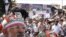 Махмуд Ахмединежаддын жактоочулары митингде.