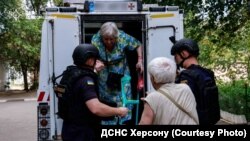 Херсон, евакуація місцевих жителів, серпень 2025 року