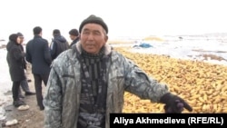 Серик Ахмади, фермер в Панфиловском районе. Алматинская область, 17 марта 2014 года. 
