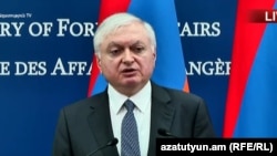Armenia - Foreign Minister Edward Nalbandian at a press conference in Yerevan,17Nov,2017 
