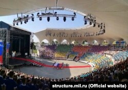 Вистава в театрі в «Артеку» влітку 2021 року