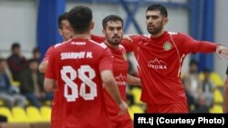 Tajikistan,Dushanbe city, tajik futsal team "Istiqlol".