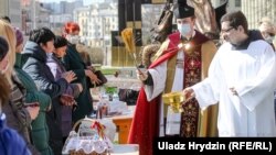 Вялікая субота ў каталікоў у Менску, 2020