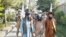 Taliban fighters in Badakhshan. The militants have been stepping up raids in the province near the Tajik border in an attempt to capture Afghans trying to flee the country.