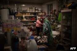 Sumy sebitinde bir kiçijik dükan