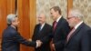 Президент Армении Серж Саргсян принимает сопредседателей Минской группы ОБСЕ, Ереван, 9 июня, 2011 г.