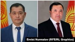 Эркин Чечейбаев (слева) и Каныбек Досмамбетов. 