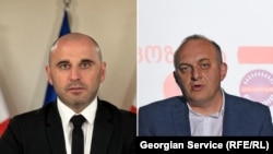 Georgia -- Levan Khabeishvili, Murtaz Zodelava, combo photo