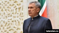 Рөстәм Миңнеханов Татарстан Дәүләт шурасы утырышында, 12 март 2020