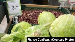 Кошты на капусту ў Менску, красавік 2025