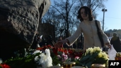 Соловецький камінь на Луб’янській площі в Москві, меморіал пам'яті жертв сталінських респресій (фото архівне)