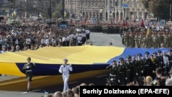 Військовий парад на майдані Незалежності в Києві, 24 серпня 2021 року