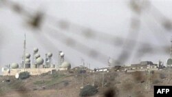 یک پایگاه نظامی اسرائیل در بلندی های جولان.
عکس از AFP