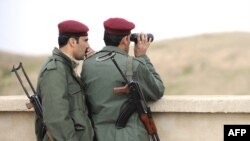 پست دیده بانی عراق در نزدیکی مرز ایران