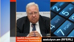 Посол Армении в Беларуси Армен Хачатрян (архив)